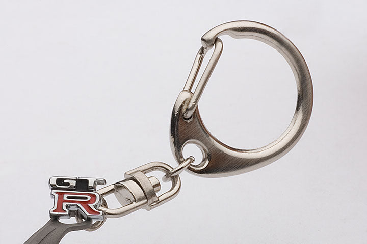 41563 NISSAN SKYLINE GT-R(R33) WHEEL KEYCHAIN (WITH GT-R EMBLEM HANGED)