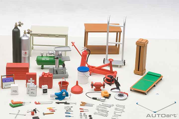 49110 1/18 GARAGE KIT SET scale 1:18