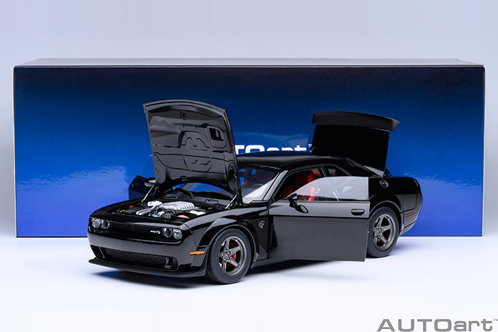 71765 DODGE CHALLENGER SRT SUPER STOCK 2023 (PITCH BLACK)