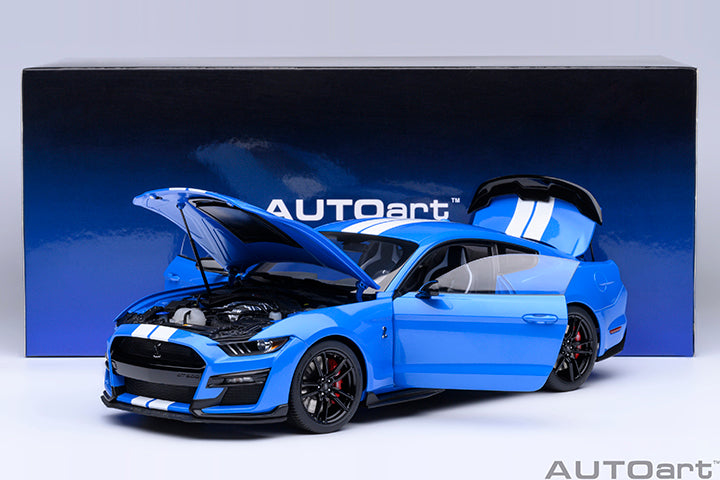73094 FORD MUSTANG SHELBY GT500 (GRABBER BLUE) *Pre-order*
