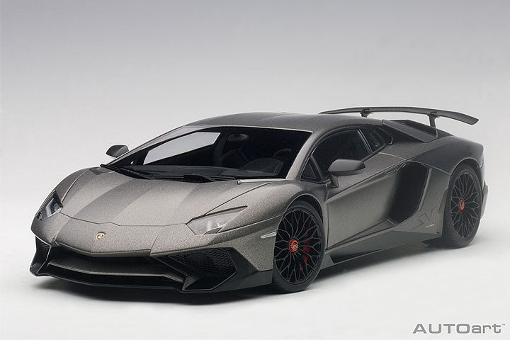 74554 LAMBORGHINI AVENTADOR LP750-4 SV (GRIGIO TITANS/MATT GREY)