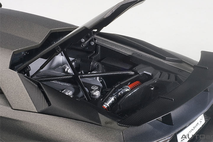 74554 LAMBORGHINI AVENTADOR LP750-4 SV (GRIGIO TITANS/MATT GREY)