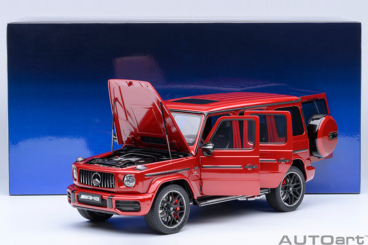 76353 MERCEDES-AMG G63 2019 (DESIGNO CARDINAL RED METALLIC)