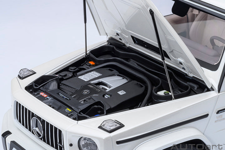76356 MERCEDES-AMG G63 2019 (DESIGNO BRILLIANT WHITE METALLIC)