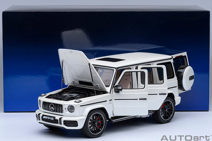 76356 MERCEDES-AMG G63 2019 (DESIGNO BRILLIANT WHITE METALLIC)