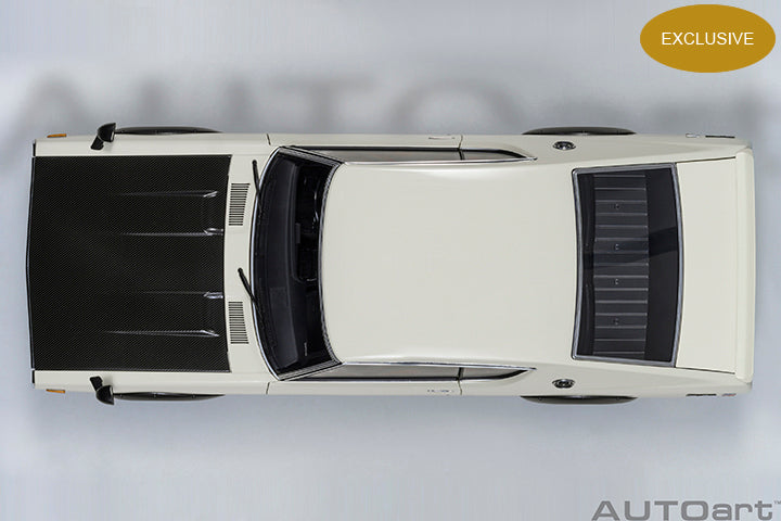 77478 *Exclusive* NISSAN SKYLINE 2000 GT-R (KPGC110) TUNED VERSION (WHITE/CARBON BONNET)
