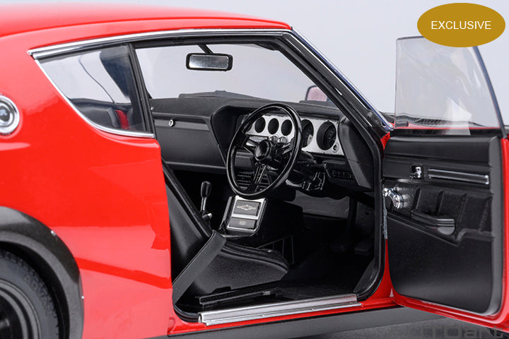 77479 *Exclusive* NISSAN SKYLINE 2000 GT-R (KPGC110) TUNED VERSION (RED/CARBON BONNET)