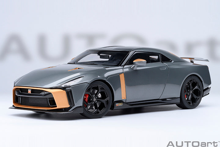 77510 NISSAN GT-R50 BY ITALDESIGN (GREY / GOLD)