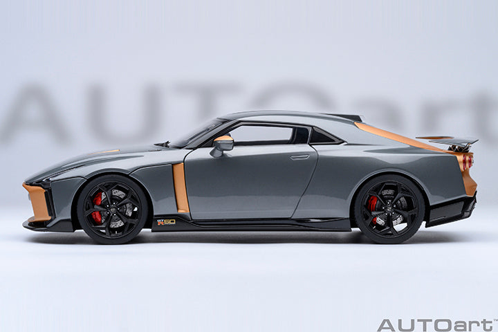 77510 NISSAN GT-R50 BY ITALDESIGN (GREY / GOLD)