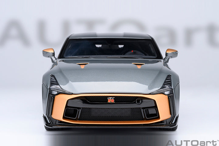77510 NISSAN GT-R50 BY ITALDESIGN (GREY / GOLD)
