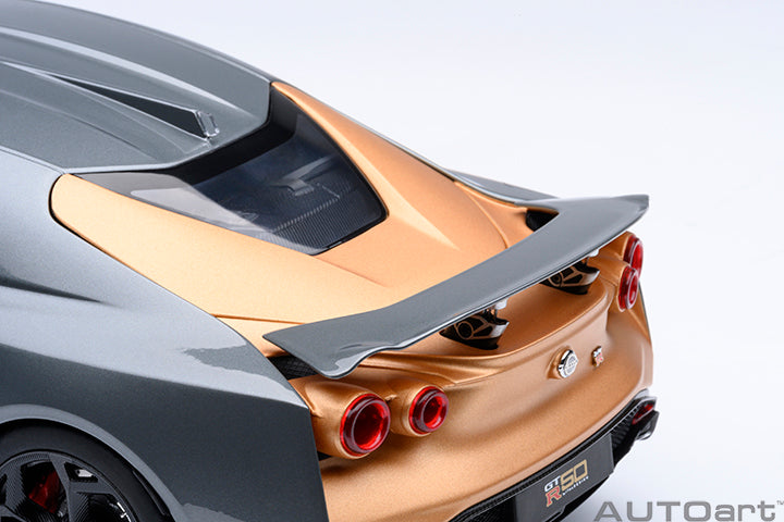 77510 NISSAN GT-R50 BY ITALDESIGN (GREY / GOLD)