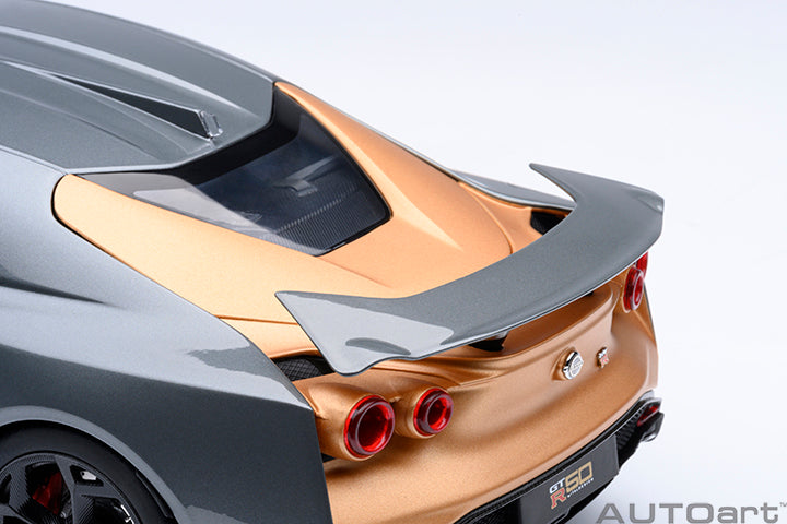 77510 NISSAN GT-R50 BY ITALDESIGN (GREY / GOLD)