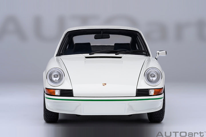 78031 PORSCHE 911 CARRERA 2.7 RS (GRAND PRIX WHITE/GREEN STRIPES)