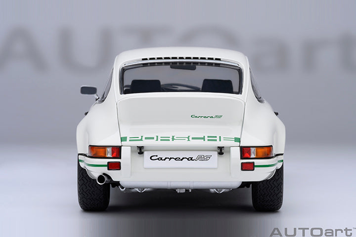 78031 PORSCHE 911 CARRERA 2.7 RS (GRAND PRIX WHITE/GREEN STRIPES)
