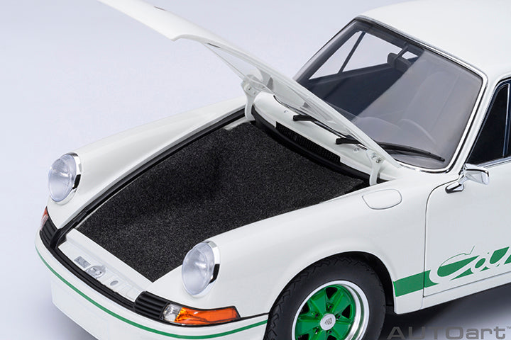 78031 PORSCHE 911 CARRERA 2.7 RS (GRAND PRIX WHITE/GREEN STRIPES)