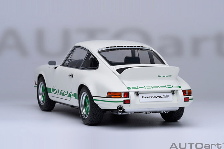 78031 PORSCHE 911 CARRERA 2.7 RS (GRAND PRIX WHITE/GREEN STRIPES)