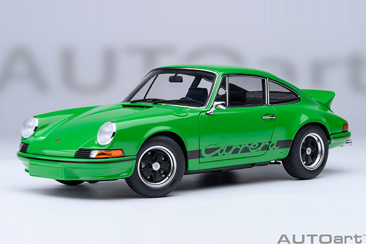 78034 PORSCHE 911 CARRERA 2.7 RS (VIPER GREEN/BLACK STRIPES)