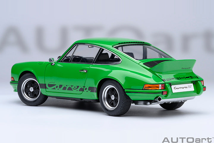 78034 PORSCHE 911 CARRERA 2.7 RS (VIPER GREEN/BLACK STRIPES)