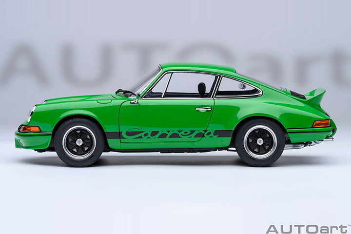 78034 PORSCHE 911 CARRERA 2.7 RS (VIPER GREEN/BLACK STRIPES)