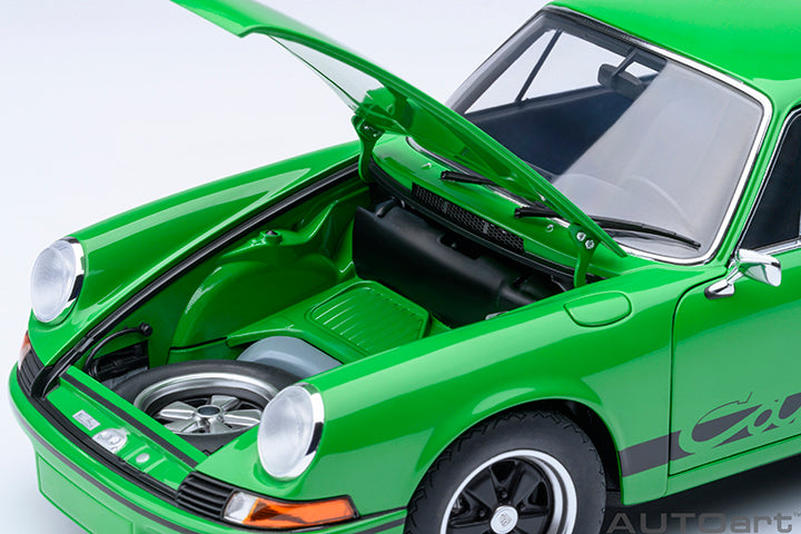 78034 PORSCHE 911 CARRERA 2.7 RS (VIPER GREEN/BLACK STRIPES)
