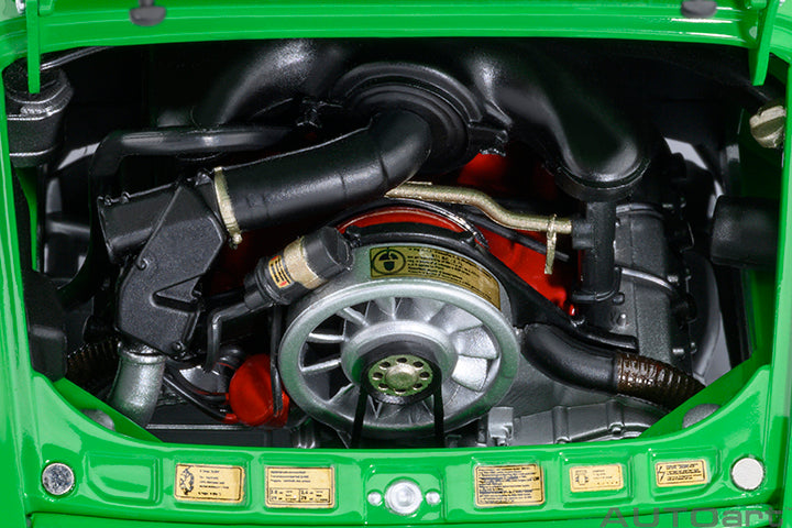 78034 PORSCHE 911 CARRERA 2.7 RS (VIPER GREEN/BLACK STRIPES)