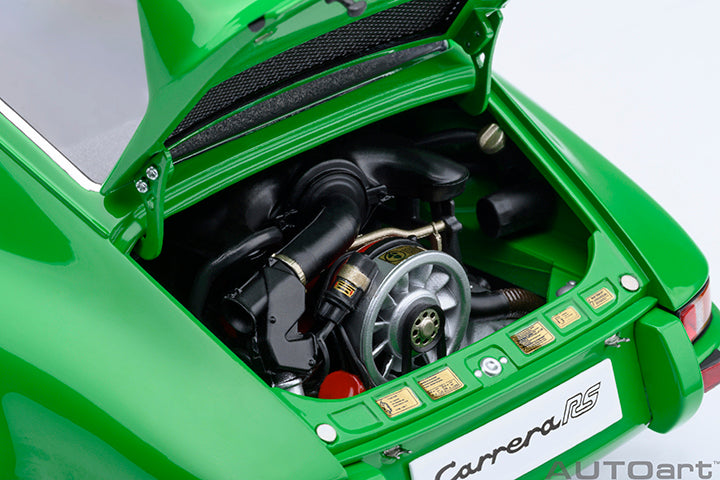 78034 PORSCHE 911 CARRERA 2.7 RS (VIPER GREEN/BLACK STRIPES)