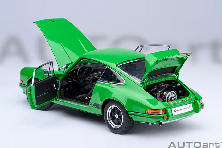 78034 PORSCHE 911 CARRERA 2.7 RS (VIPER GREEN/BLACK STRIPES)