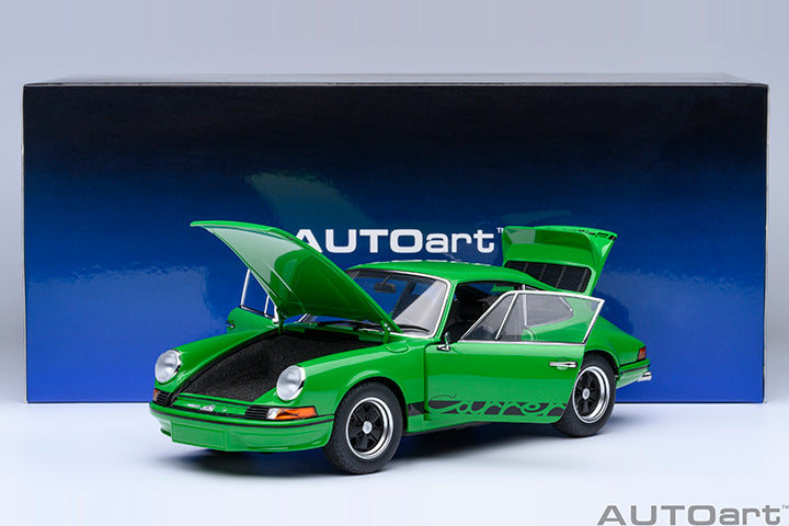 78034 PORSCHE 911 CARRERA 2.7 RS (VIPER GREEN/BLACK STRIPES)