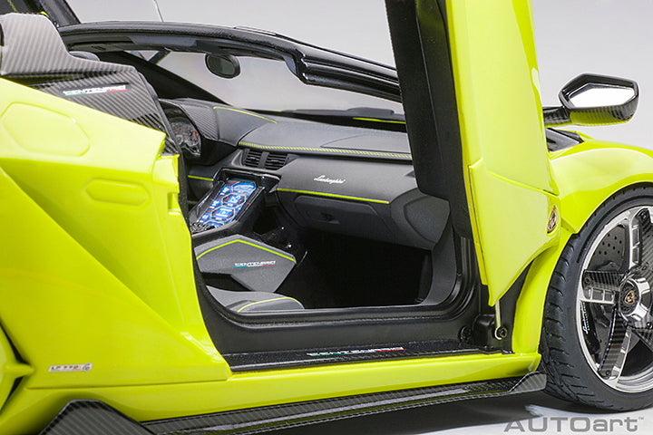 79118 LAMBORGHINI CENTENARIO ROADSTER (VERDE SCANDAL/SOLID LIGHT GREEN)