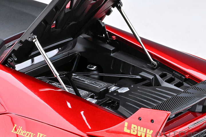 79126 LIBERTY WALK LB SILHOUETTE WORKS HURACAN GT (RED)