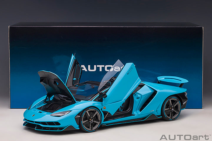 79206 LAMBORGHINI CENTENARIO ROADSTER (BLU CEPHEUS/PEARL BLUE)