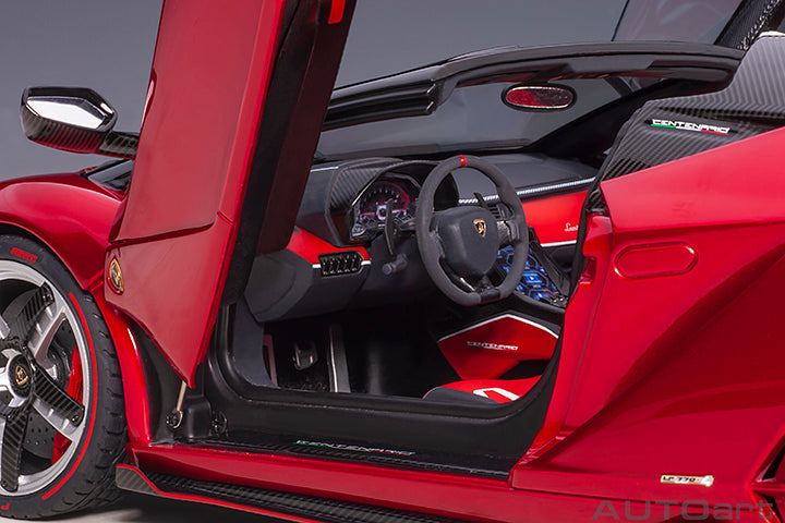 79207 LAMBORGHINI CENTENARIO ROADSTER (ROSSO EFESTO/METALLIC RED)
