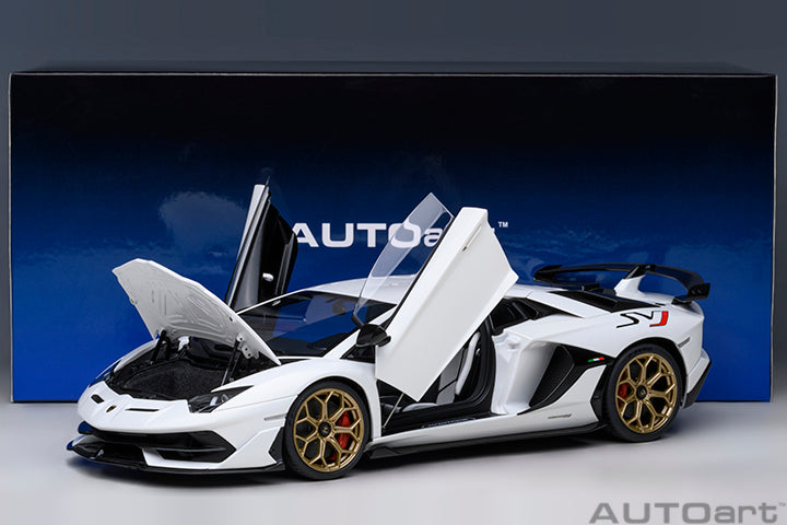 79217 LAMBORGHINI AVENTADOR SVJ (BIANCO ASOPO/PEARL WHITE)