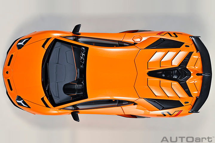 79218 LAMBORGHINI AVENTADOR SVJ (ARANCIO ATLAS/PEARL ORANGE)