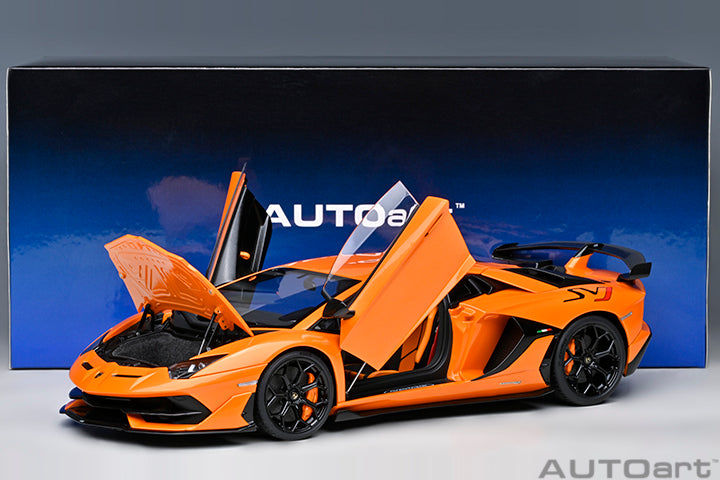 79218 LAMBORGHINI AVENTADOR SVJ (ARANCIO ATLAS/PEARL ORANGE)