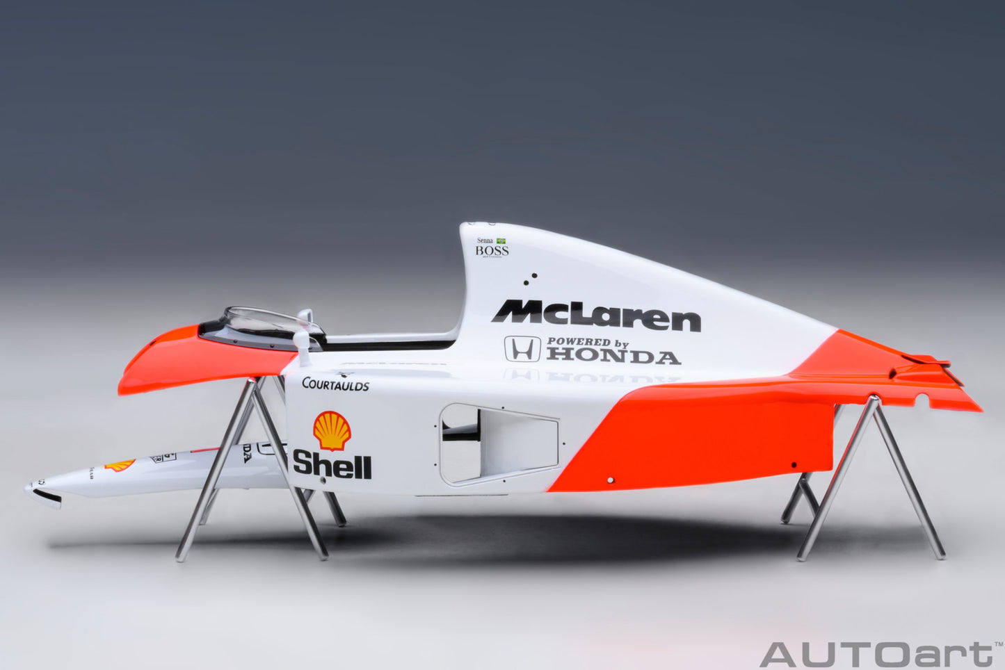 89140 McLAREN HONDA MP4/6 JAPANESE GP 1991 A.SENNA #1 (WITH McLAREN LOGO)
