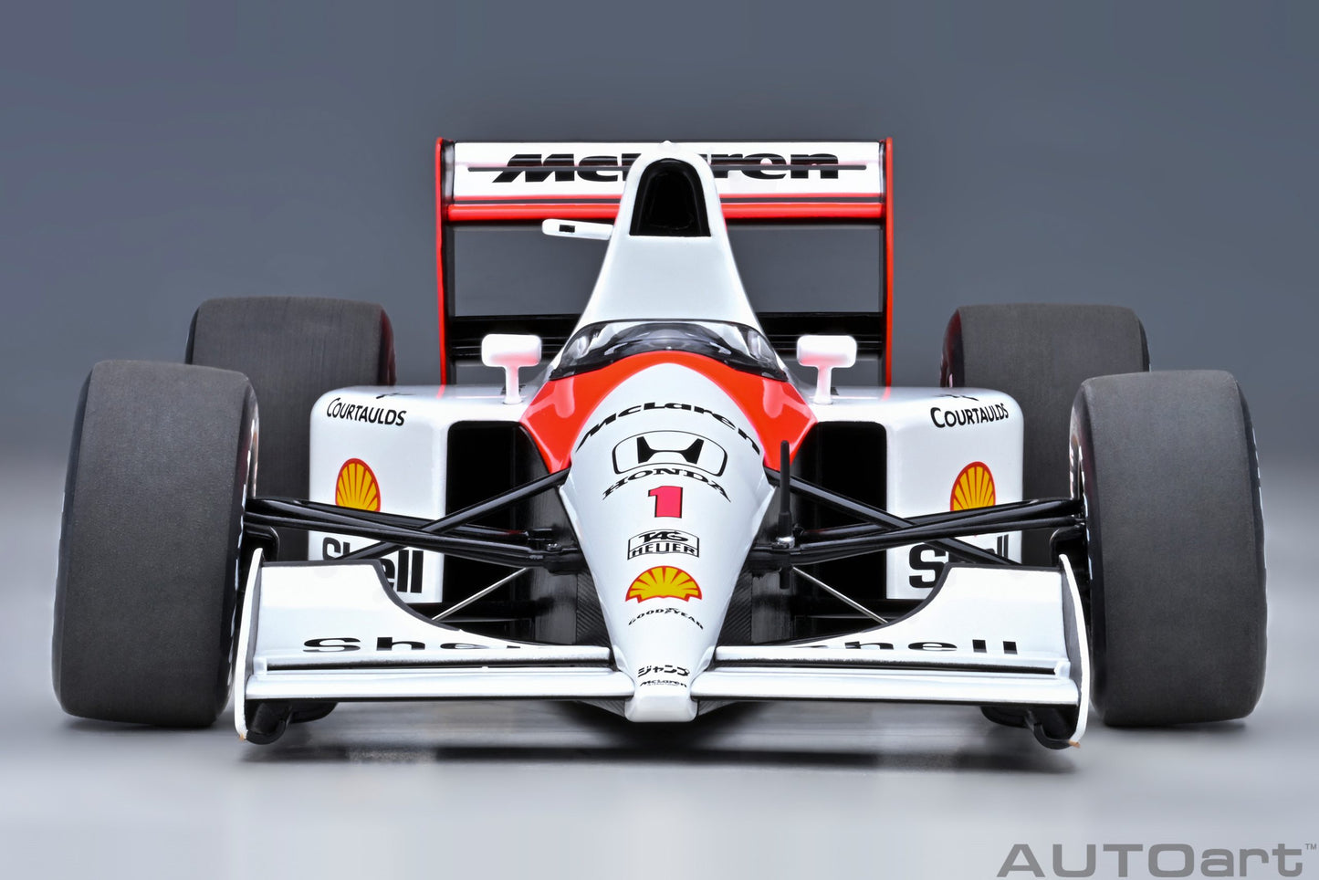 89140 McLAREN HONDA MP4/6 JAPANESE GP 1991 A.SENNA #1 (WITH McLAREN LOGO)