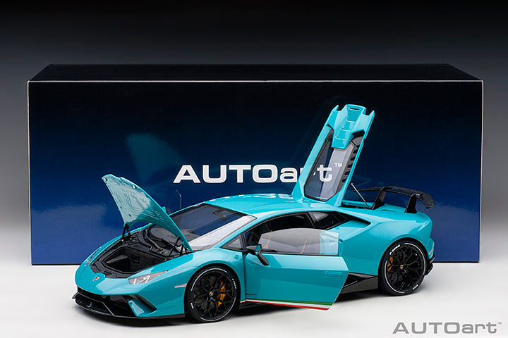 12077 LAMBORGHINI HURACAN PERFORMANTE (BLU GLAUCO/SOLID BLUE)