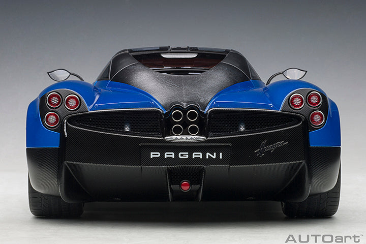 12232 PAGANI HUAYRA (METALLIC BLUE/SILVER WHEELS)