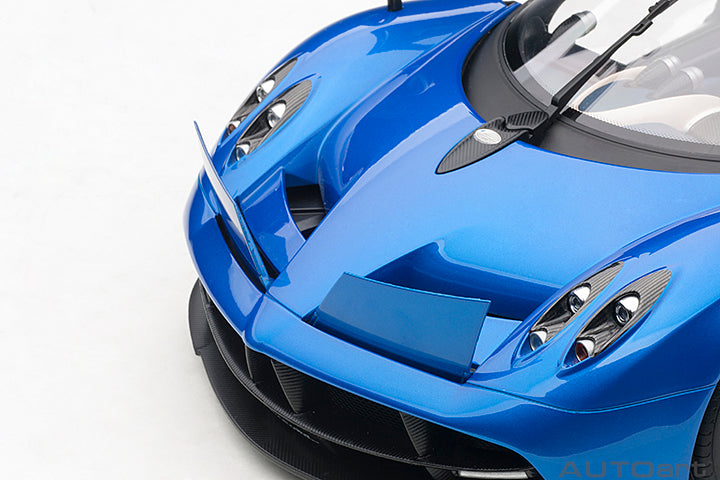 12232 PAGANI HUAYRA (METALLIC BLUE/SILVER WHEELS)