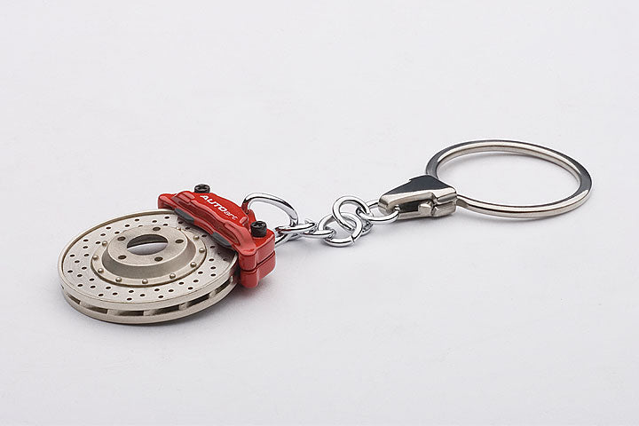 40081 RACING BRAKE DISC KEYCHAIN (W/OMEGA SHAPE KEYRING)