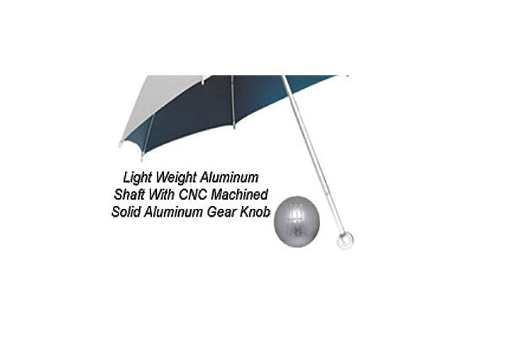 40111 6-speed aluminium gear shift knob umbrella