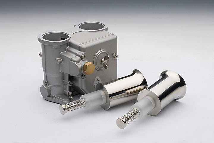 40148 Carburetor salt & pepper shaker grinder (aluminium die-cast)