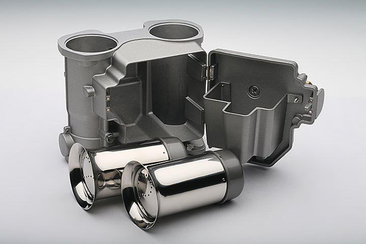 40149 Carburetor salt & pepper shaker advanced version (aluminium die-cast / taller)