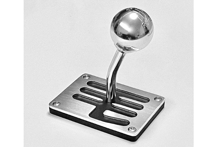 40202 6-SPEED ALUMINIUM GEAR SHIFT KNOB PAPER WEIGHT (W/ANGLED SHAFT)