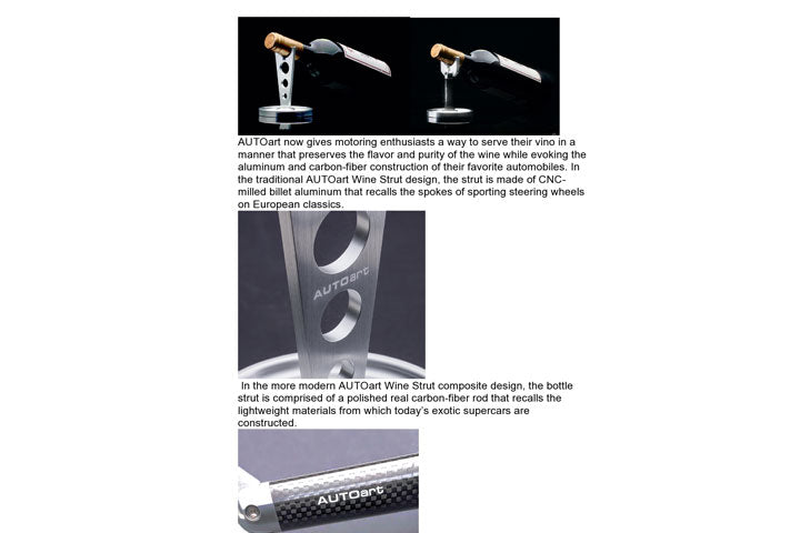 40292 WINE BOTTLE HOLDER (CARBON FIBER POST)