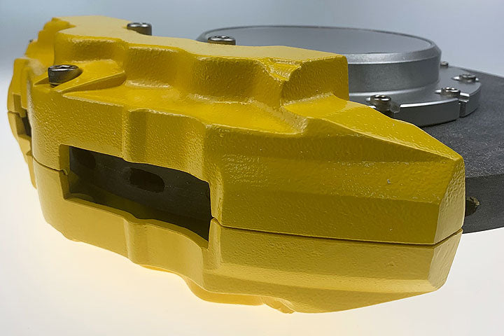40542 Carbon Ceramic Brake Disc Clock (Yellow Calliper) ø320mm