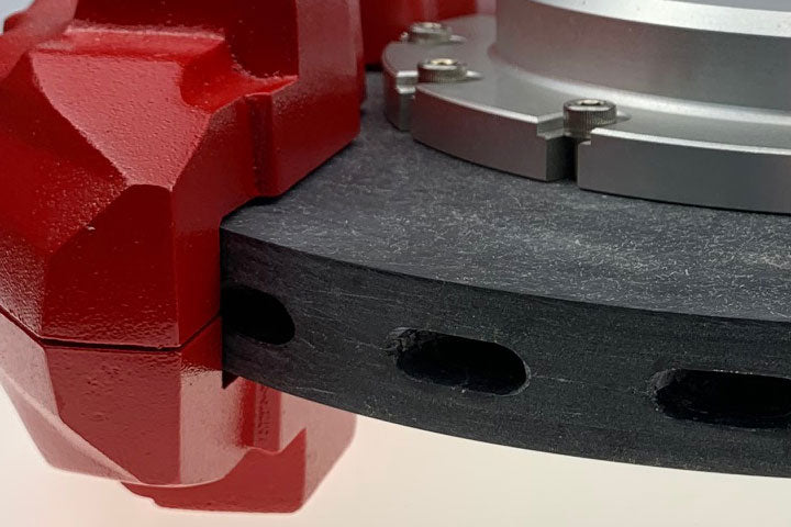 40543 Carbon Ceramic Brake Disc Clock (Red Calliper) ø320mm