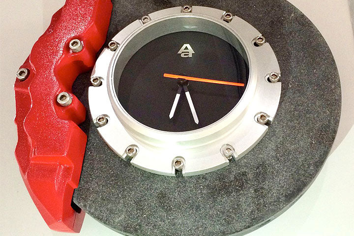 40543 Carbon Ceramic Brake Disc Clock (Red Calliper) ø320mm