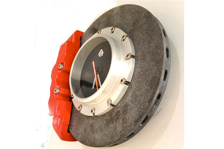 40543 Carbon Ceramic Brake Disc Clock (Red Calliper) ø320mm